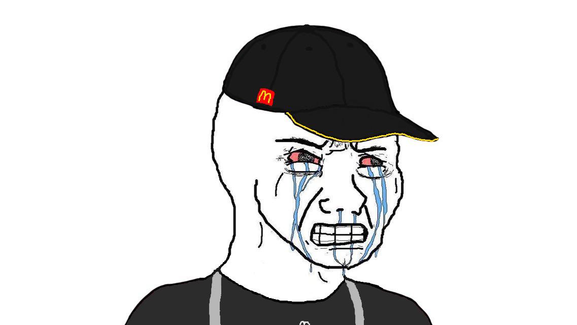 markets down. war started. fries are cold. same energy.