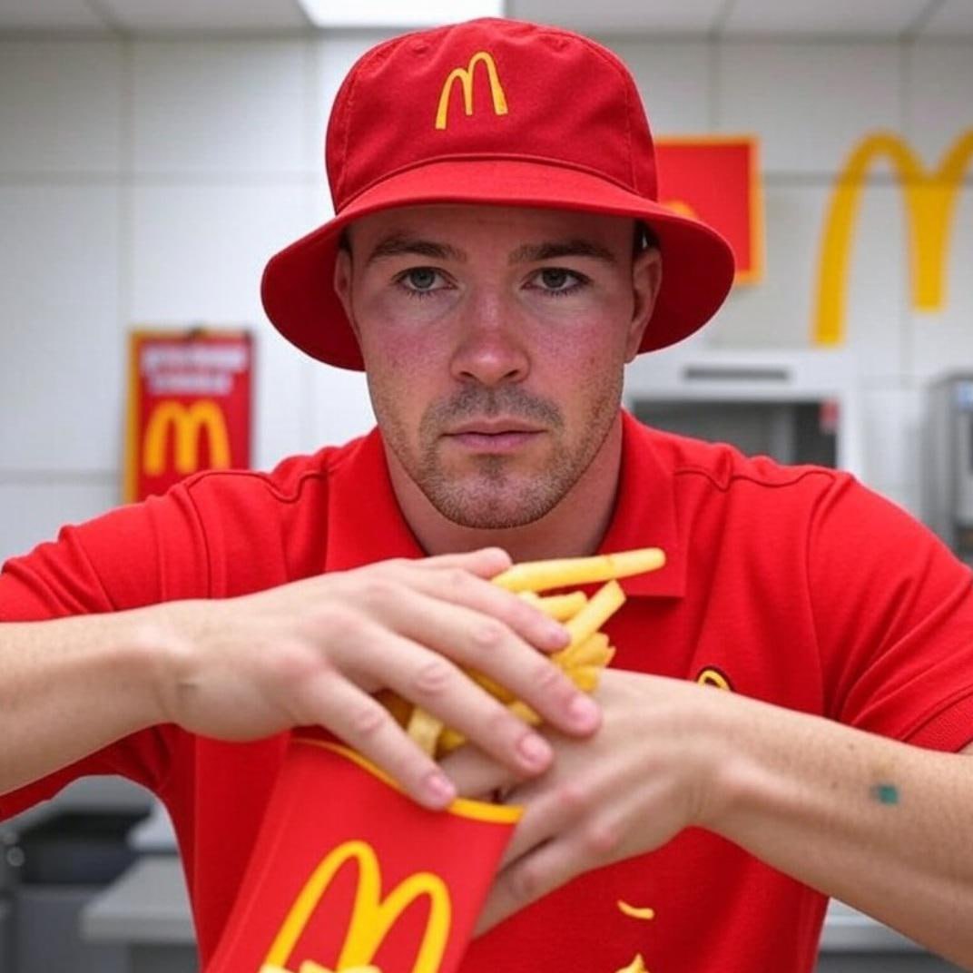 the fry master. respect the craft.